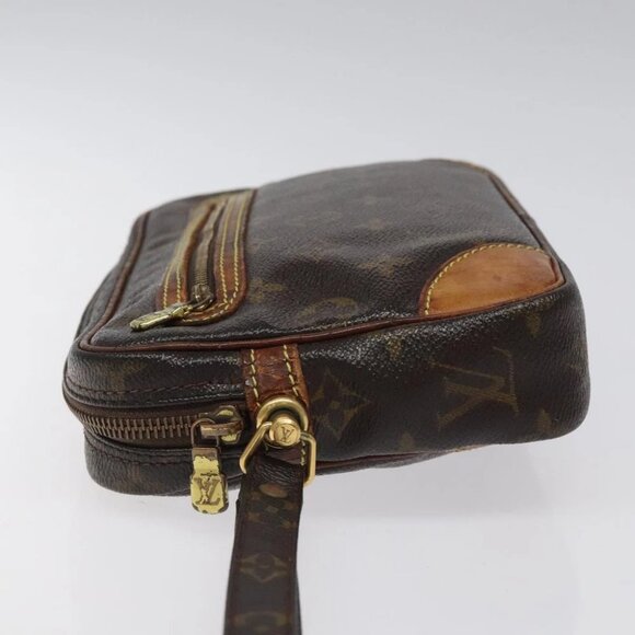 LOUIS VUITTON Monogram Marly Dragonne GM Clutch Bag - Picture 5 of 14